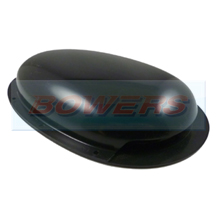 Low Profile Black Roof Air Vent/Duct